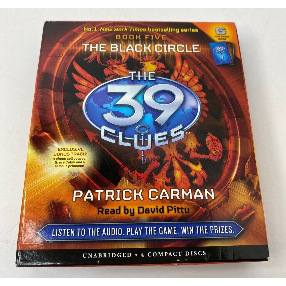 The 39 Clues Book Five The Black Circle, Audiobook, Compact Disc 4, Unabridged